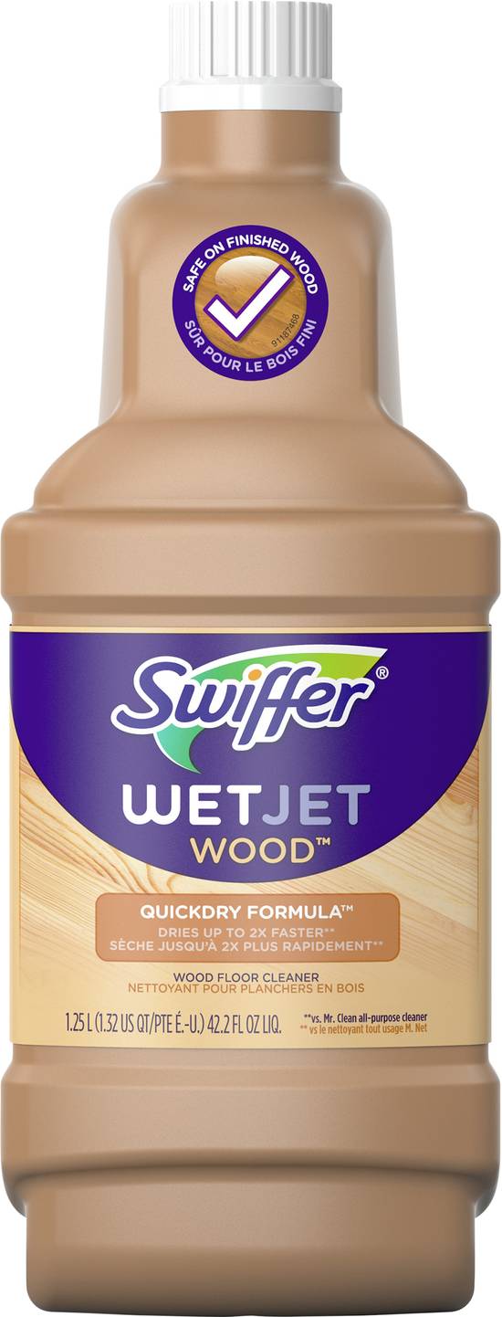 Swiffer Wet Jet Quick Dry Formula Wood Floor Cleaner