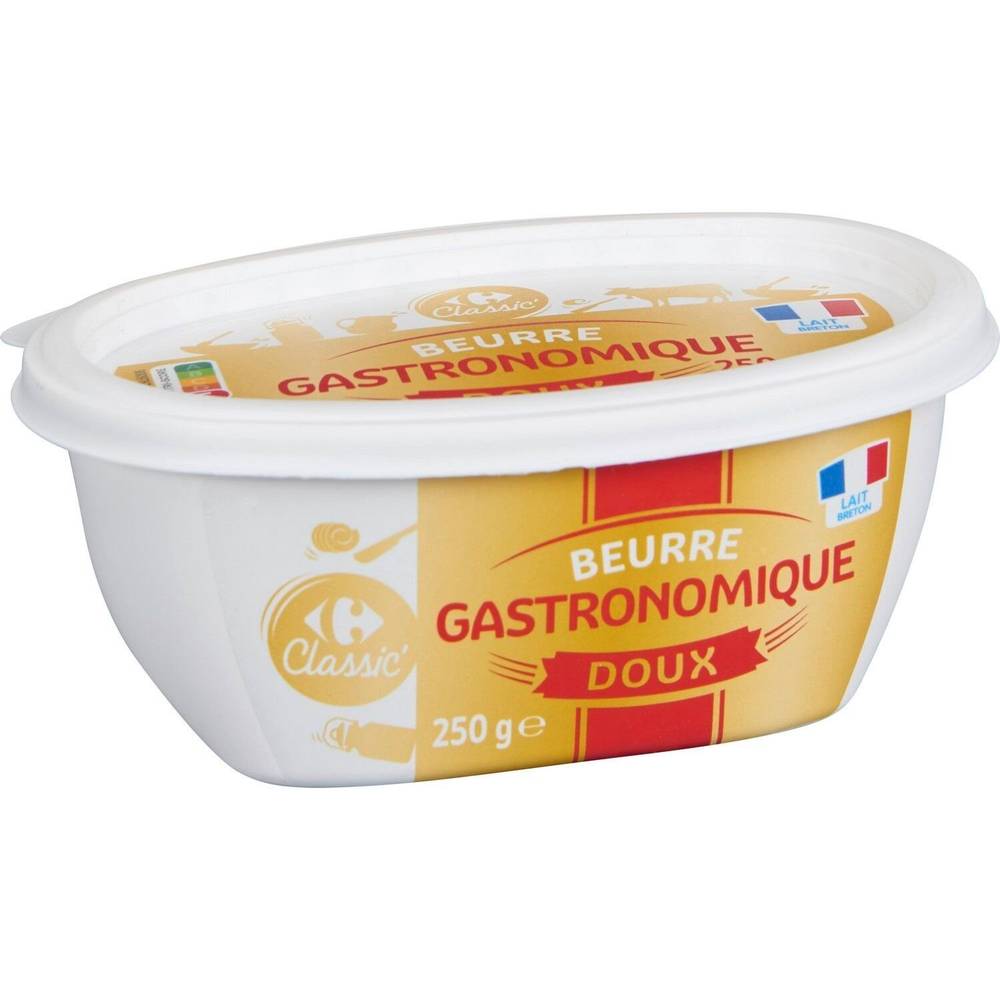 Carrefour Classic' - Beurre gastronomique doux (250g)