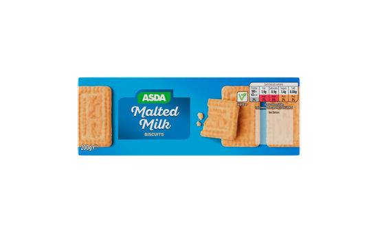 Asda Malted Milk Biscuits 200g