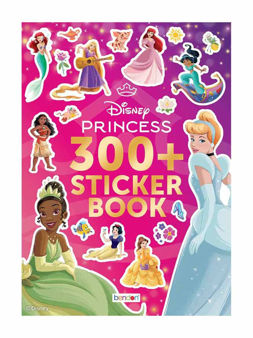 Bendon Disney Princess Sticker Book, Women