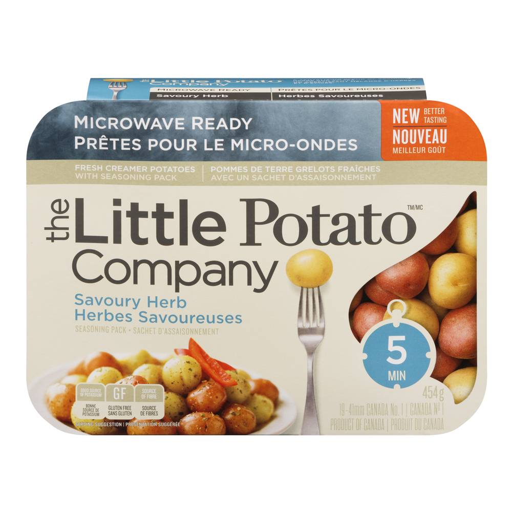 The Little Potato Company Savoury Herb Flavoured Fresh Creamer Potatoes (454 g)