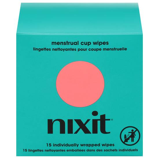 Nixit Menstrual Cup Wipes –