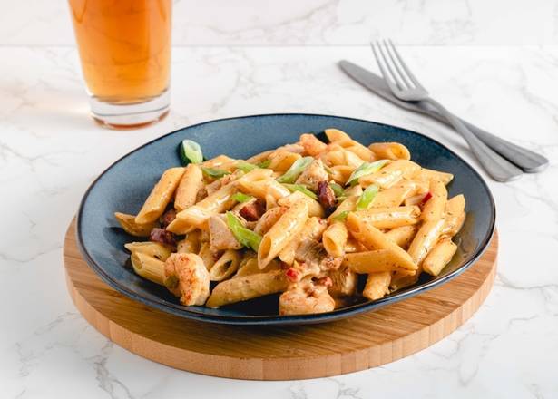 Cajun Shrimp & Chicken Pasta Dinner