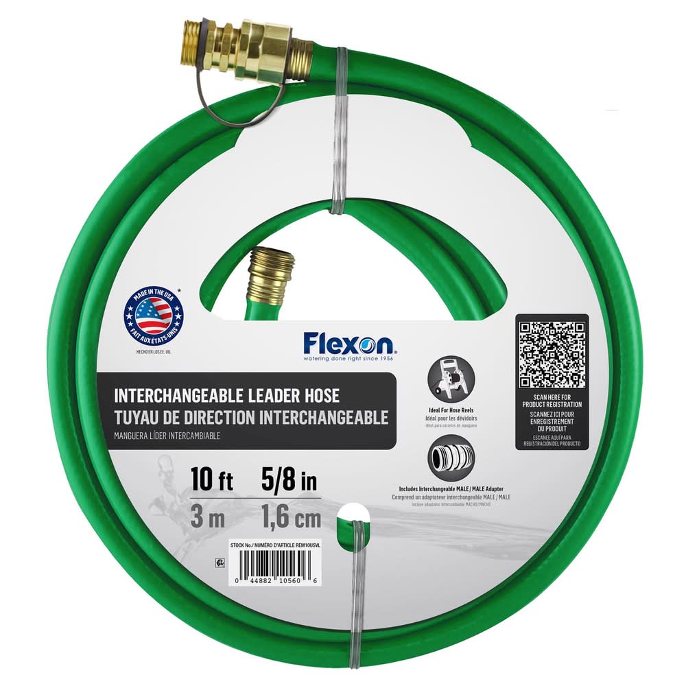 Flexon 5/8 In. D X 10 Ft. L Medium Duty Leader Hose
