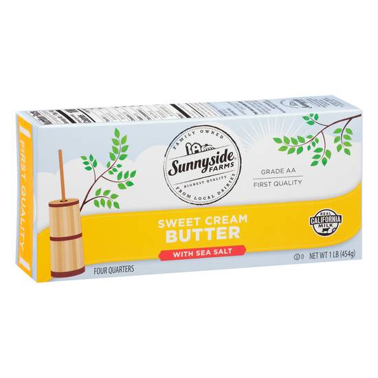 Sunnyside Farms Sea Salt Sweet Cream Butter (4 ct)