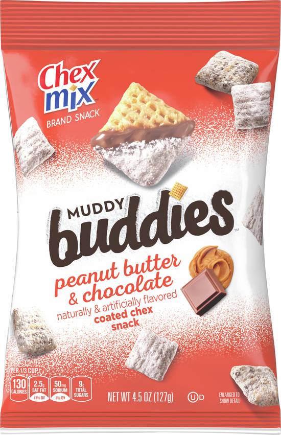 Chex Mix Muddy Buddies Snack (peanut butter-chocolate)