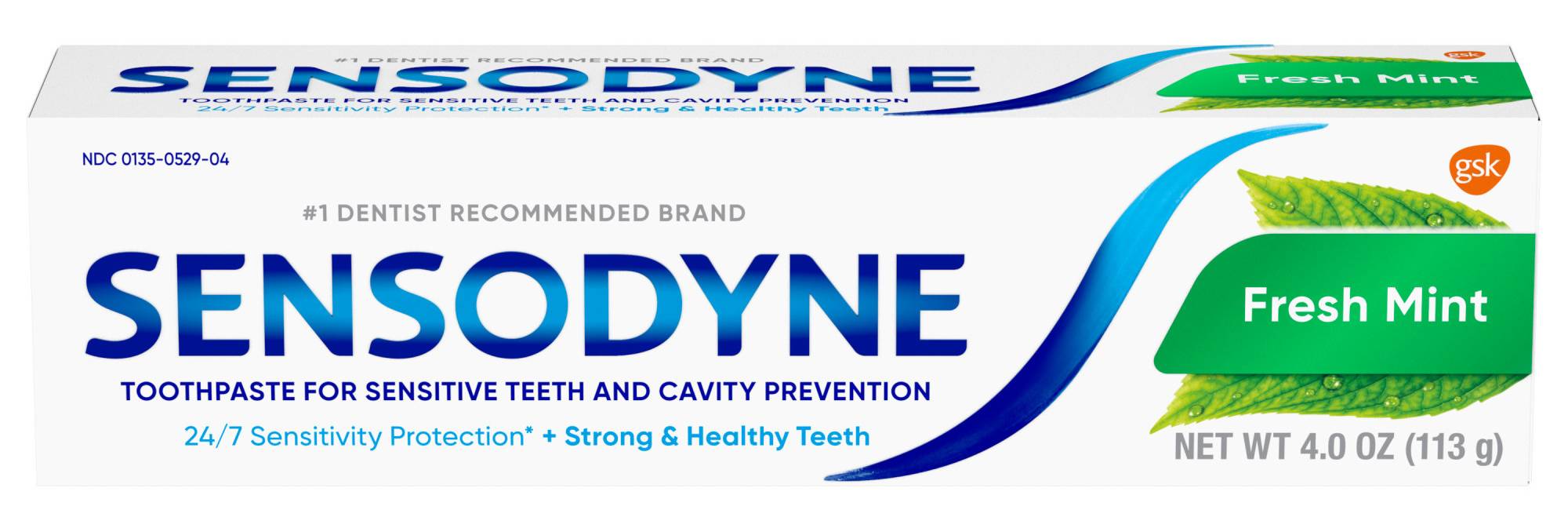 Sensodyne Sensitive Teeth Toothpaste Fresh Mint (4 oz)
