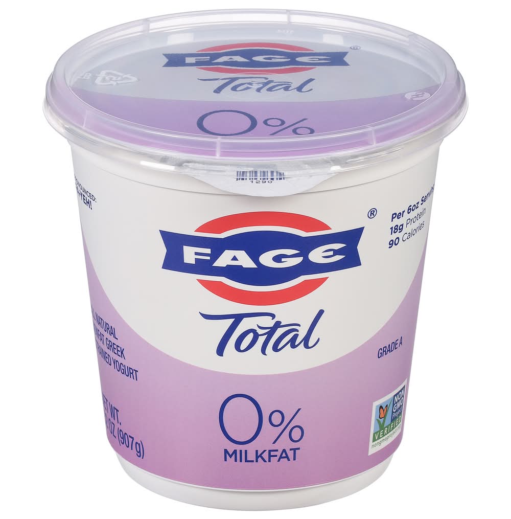 FAGE Total 0% Milkfat Strained Yogurt (32 oz)