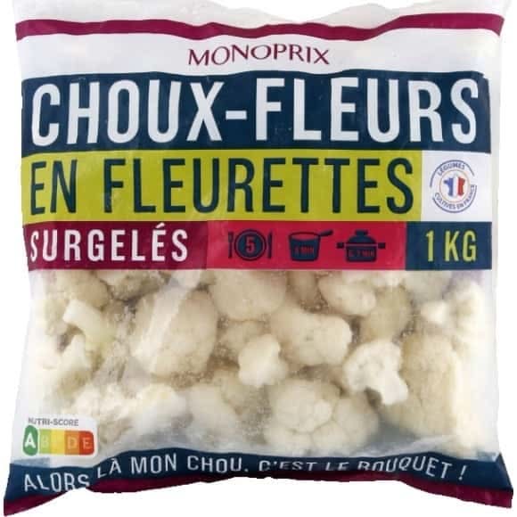 Monoprix - Choux-fleurs en fleurettes (1kg)