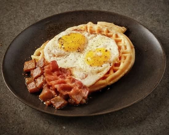 Egg & Cheese Waffles