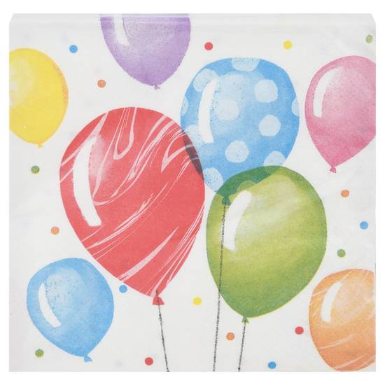 Party Creations 2 Ply Balloon Bash Napkins (16 ct)