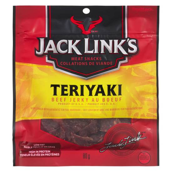 Jack Link's Beef Jerky, Teriyaki (80 g)