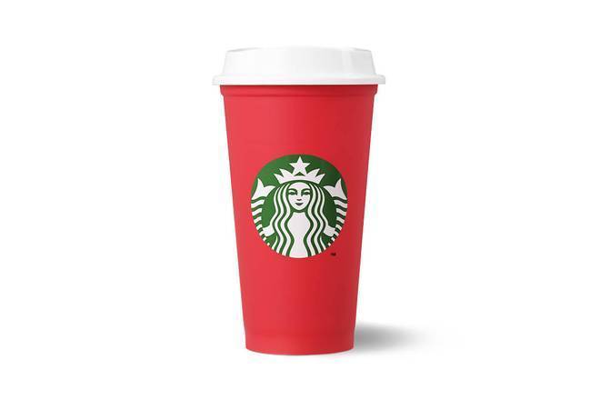 Red  Reusable Cup 16oz