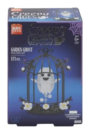 Block Tech® Creepy Cages Building Set Ghost