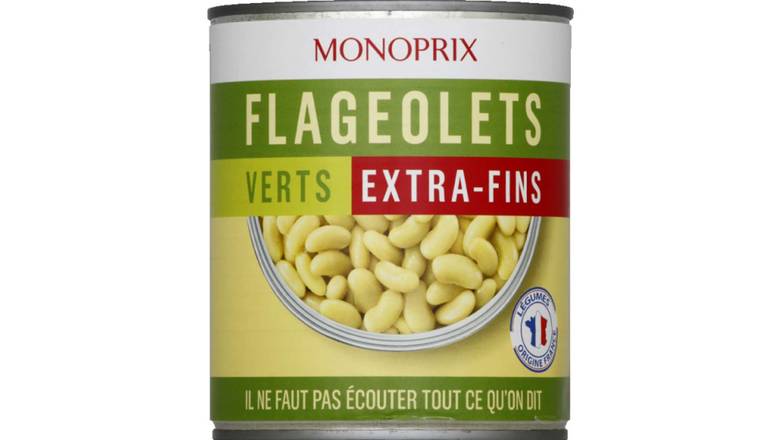 Monoprix - Flageolets verts extra fins
