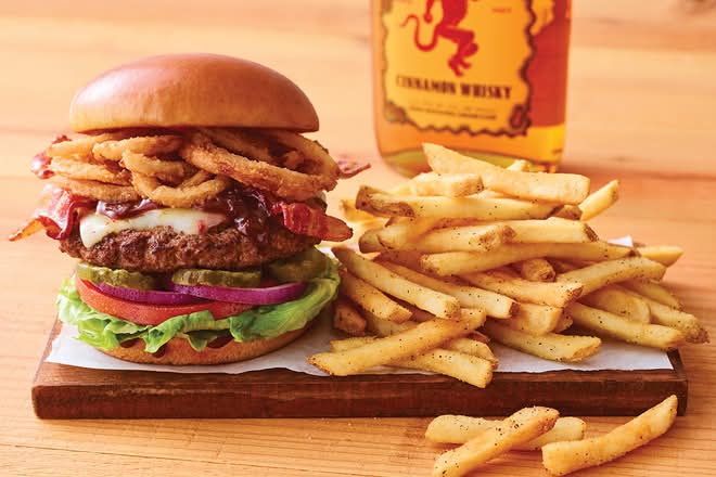 Whisky Bacon Burger