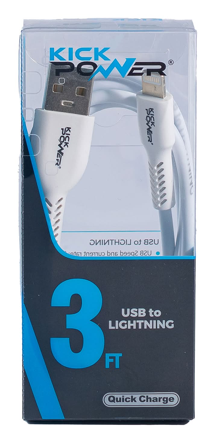 Cable  V-Plus  Usb A Iphone Premium  Kickpower  1.0 - Pza