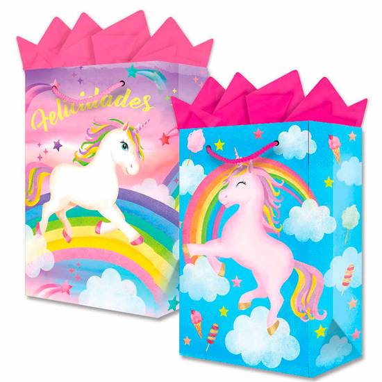 Granmark bolsa para regalo unicornio m (1 pieza)