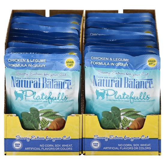 Natural balance platefulls cat clearance food