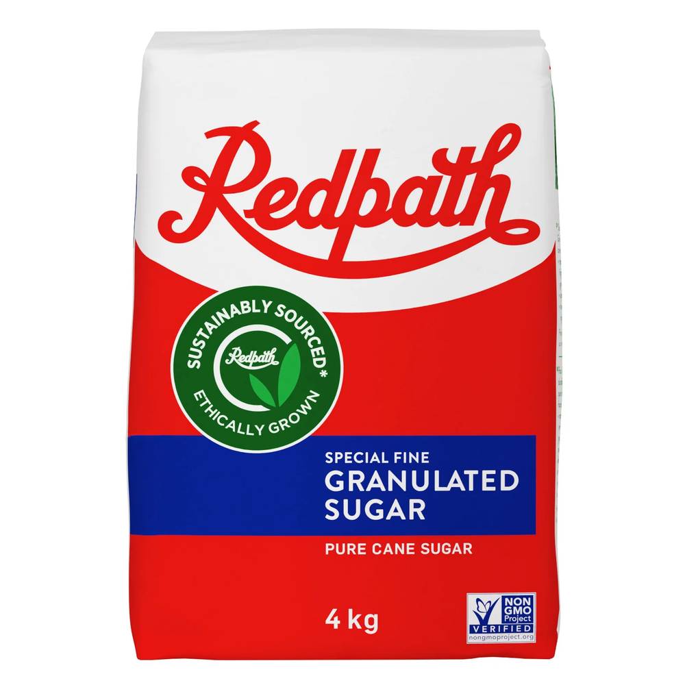 Redpath - Sucre Granulé Spécial Fin, 4 Kg