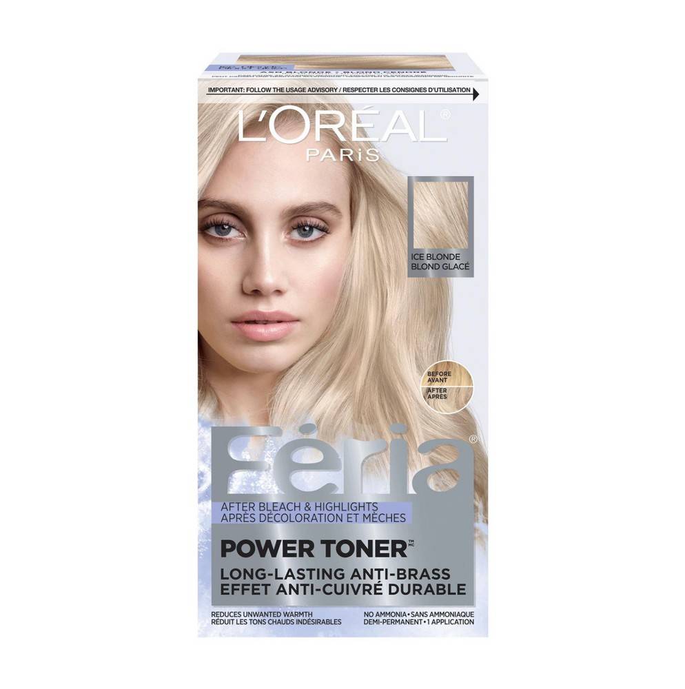 L'oréal paris feria power toner, blond glacé (1 unité) - feria power toner ice blonde (1 unit)