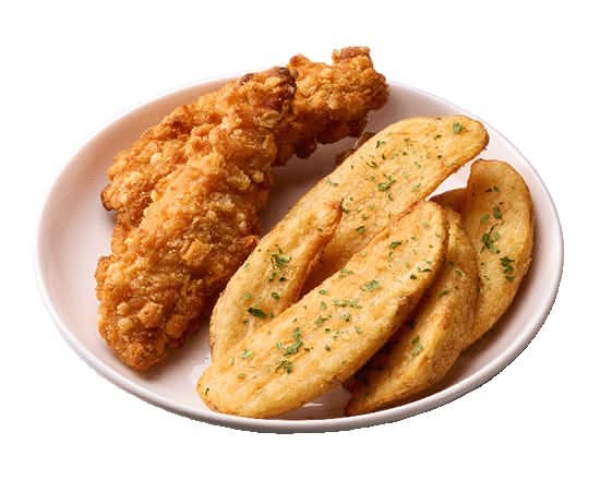 ザクポテ(ザクチキ&ポテト) Zaku-Pote (Crispy Chicken Stripes & Potato)