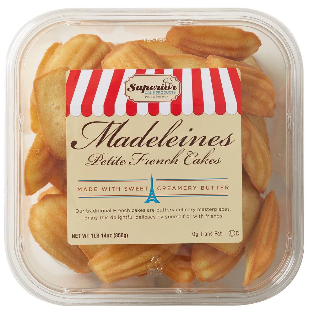 Superior Cake Products Madeleine Cookies, 30 oz