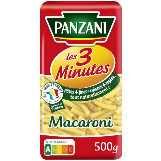 Pâtes - Les 3 minutes - Macaroni  - Cuisson rapide