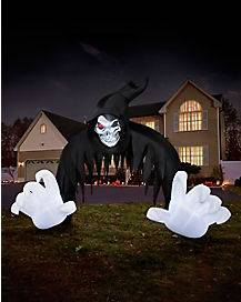 12 Ft Light-Up Jack the Reaper Archway Inflatable Decoration