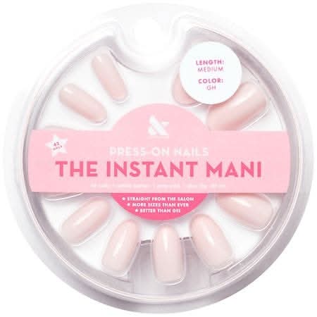 Olive & June The Instant Mani Press-On Nails, Medium, Gh (42 ct)