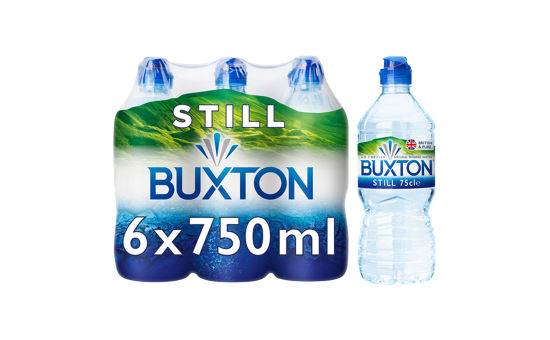 Buxton Still Natural Mineral Water 6 x 75cl