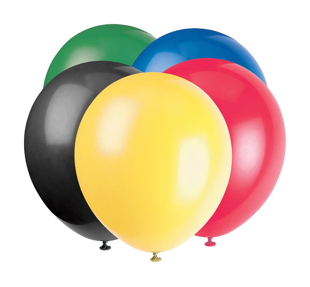 321 Party! Latex Balloons 12 In 15 Ct