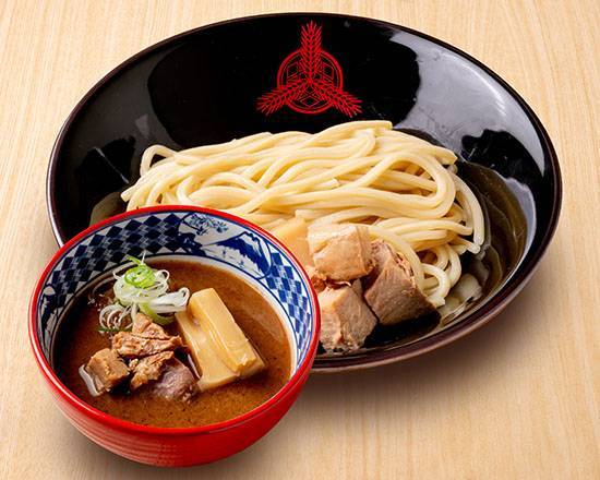 肉マシ濃厚煮干しつけ麺 Extra Rich Dried Sardine Tsukemen with Extra Meat