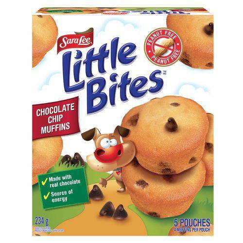 Sara lee muffins aux pépites de chocolat (234g) - little bites chocolate chip muffins (234 g)
