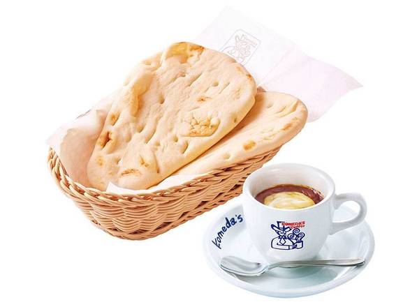 チーズカリーとナン