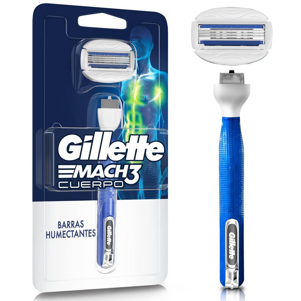 Gillette maquina de afeitar recargable (1 pieza)