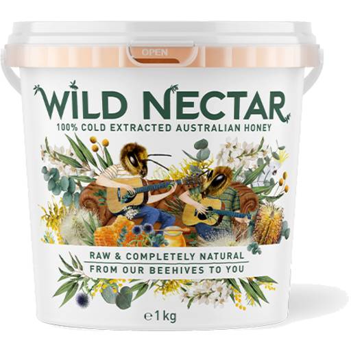 Wild Nectar 100% Cold Extracted Australian Honey (1kg)
