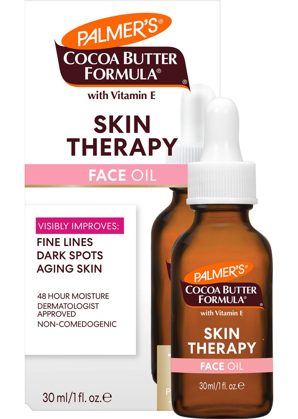 Palmer's Cocoa Butter Formula Rosehip Fragrance Moisturizing Skin Therapy Oil For Face (1 fl oz)