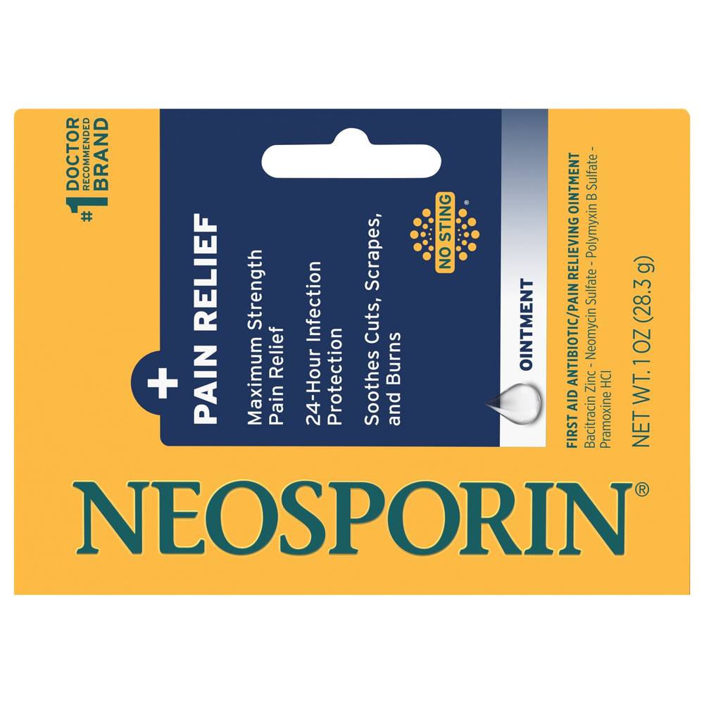 Neosporin Pain Relief Antibiotic Ointment