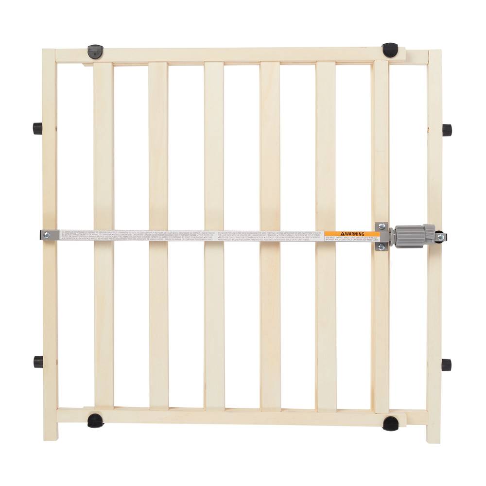 Top Paw Expandable Wooden Pet Gate (size: 42\"w x 24\"h)