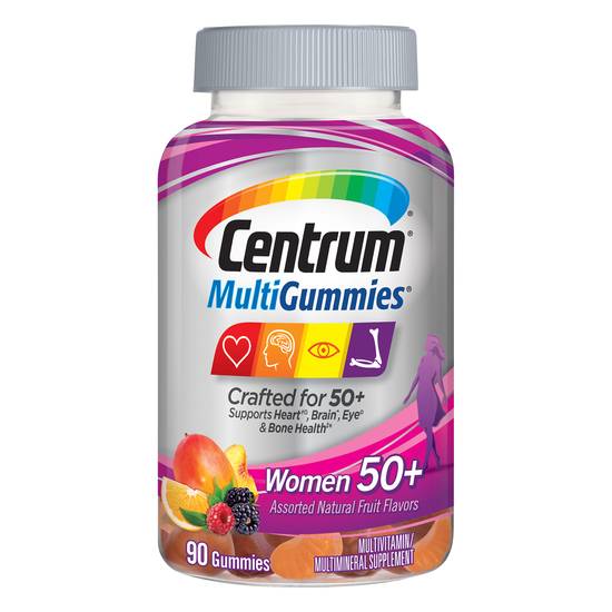Centrum Women 50+ Multigummies (90 gummies)