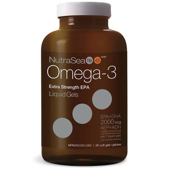 Nutrasea Hp +D Omega 3 Softgels (60 units)