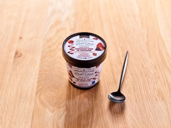 GLACE CHOCOLAT NOIR DE TANZANIE 120ML