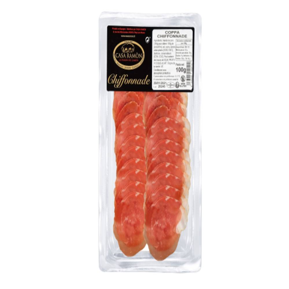 Casa Ramón - Chiffonnade coppa (100g)