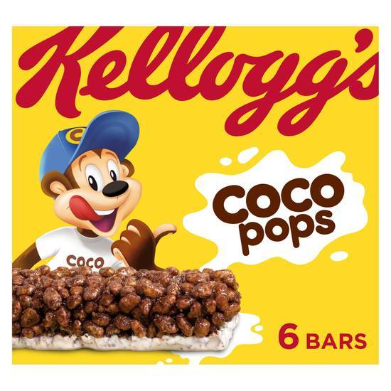 Kellogg's Coco Pops Cereal Bars 6 Pack
