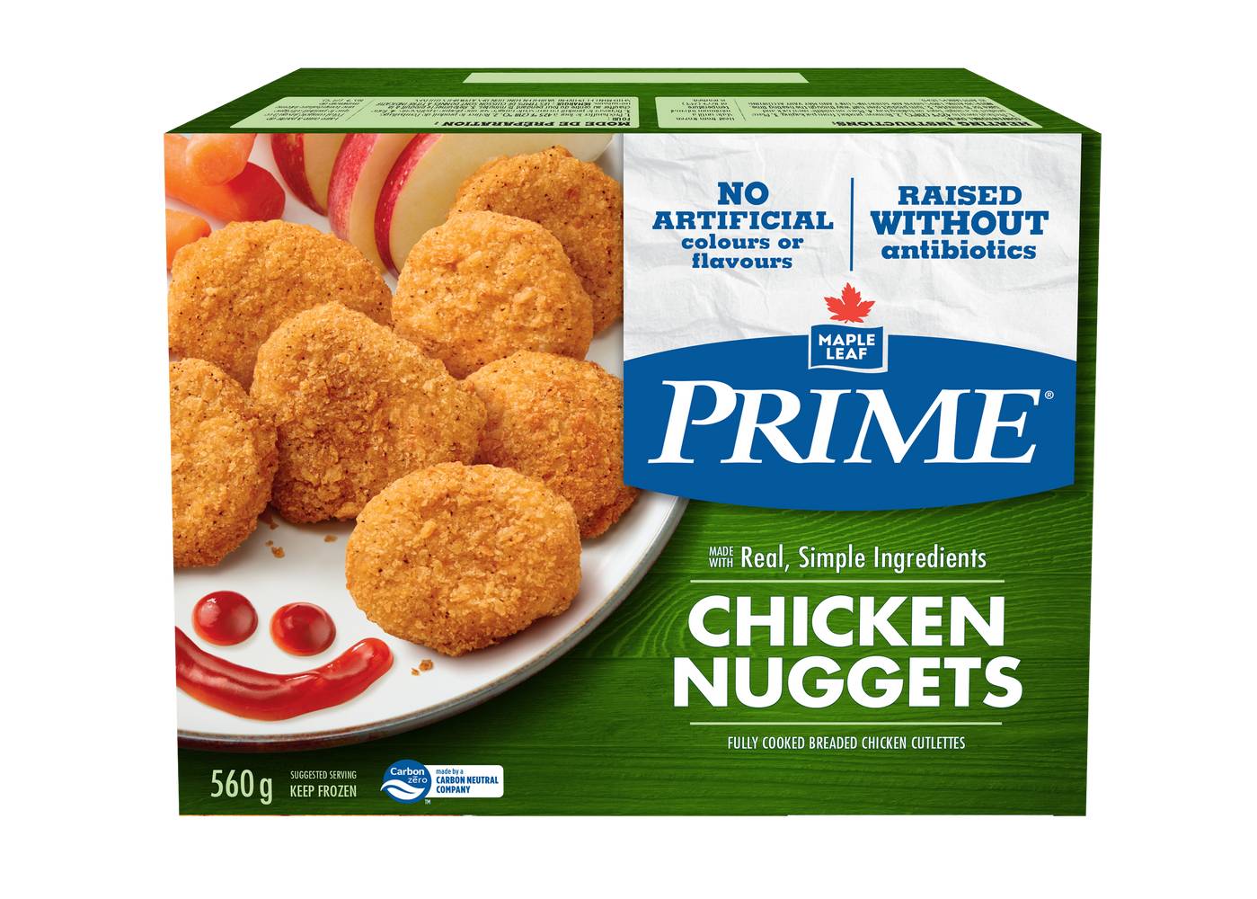 Prime Chicken Nuggets, Raised Without Antibiotics (560 g)
