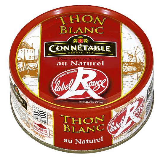 Connetable - Thon blanc germon au naturel label rouge