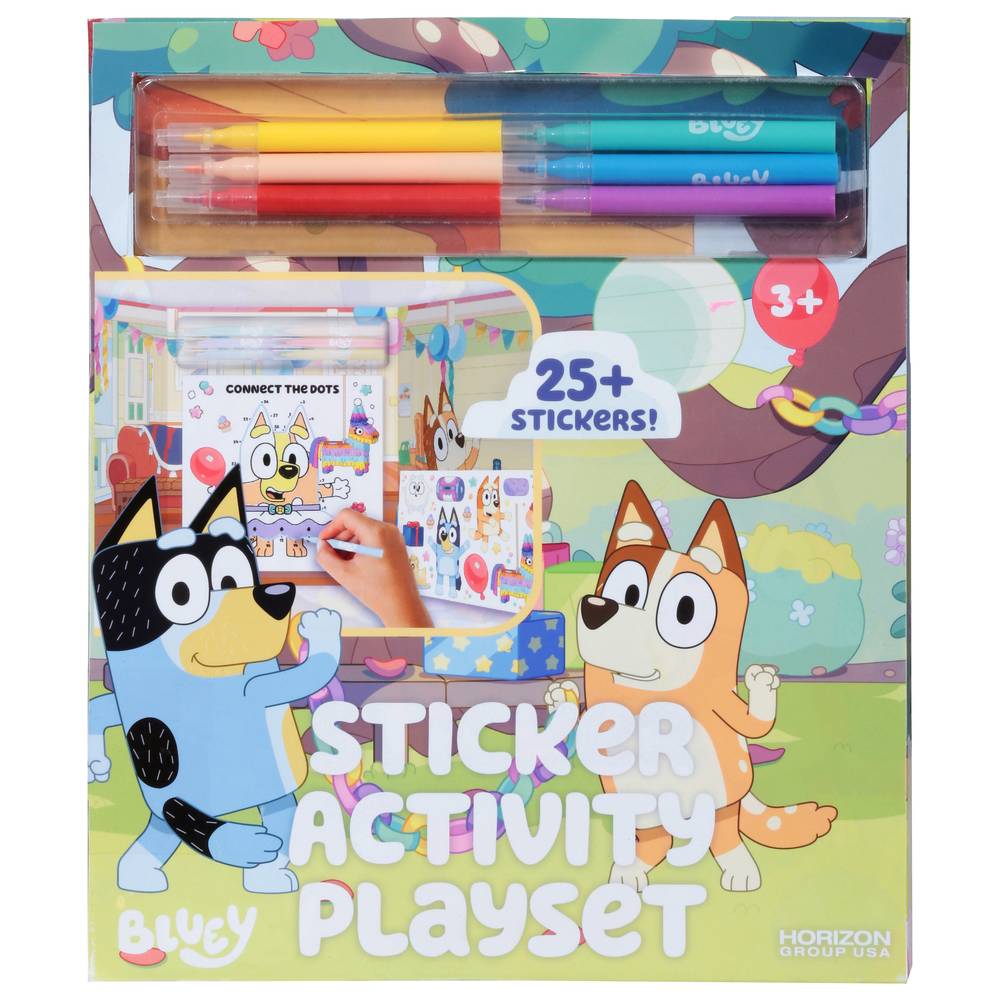 Horizon Group USA Bluey Sticker Activity Playset