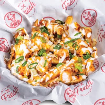 Hot Honey Ranch Loaded Fries
