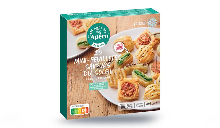 30 mini-feuilletés saveurs du soleil